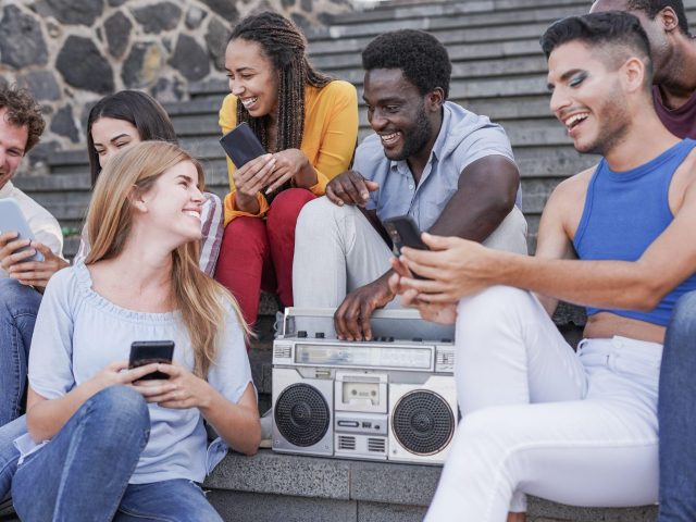 Une boîte à musique vintage Une boîte à musique vintage